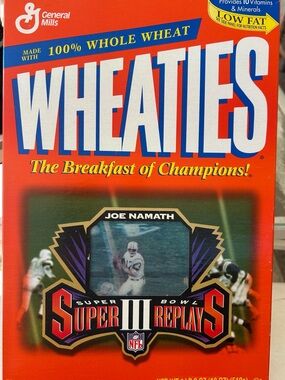 Collector’s Edition Wheaties Cereal Box